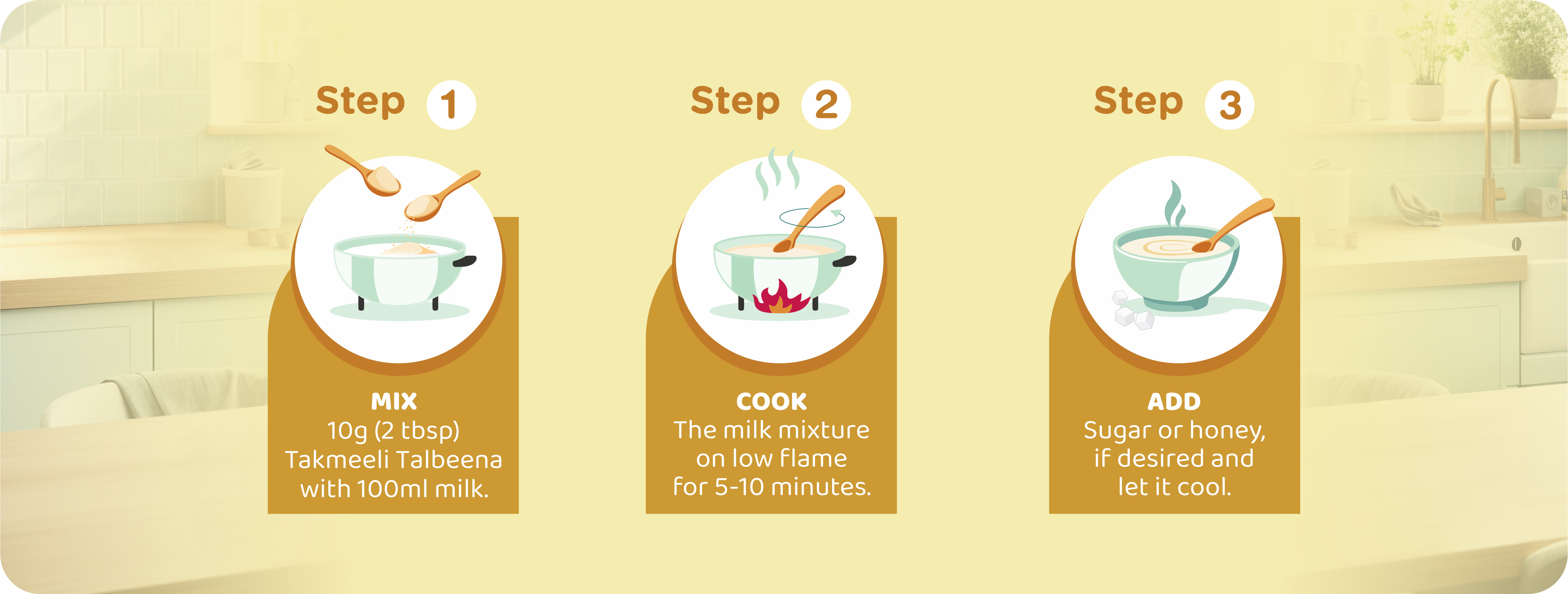 How to make steps